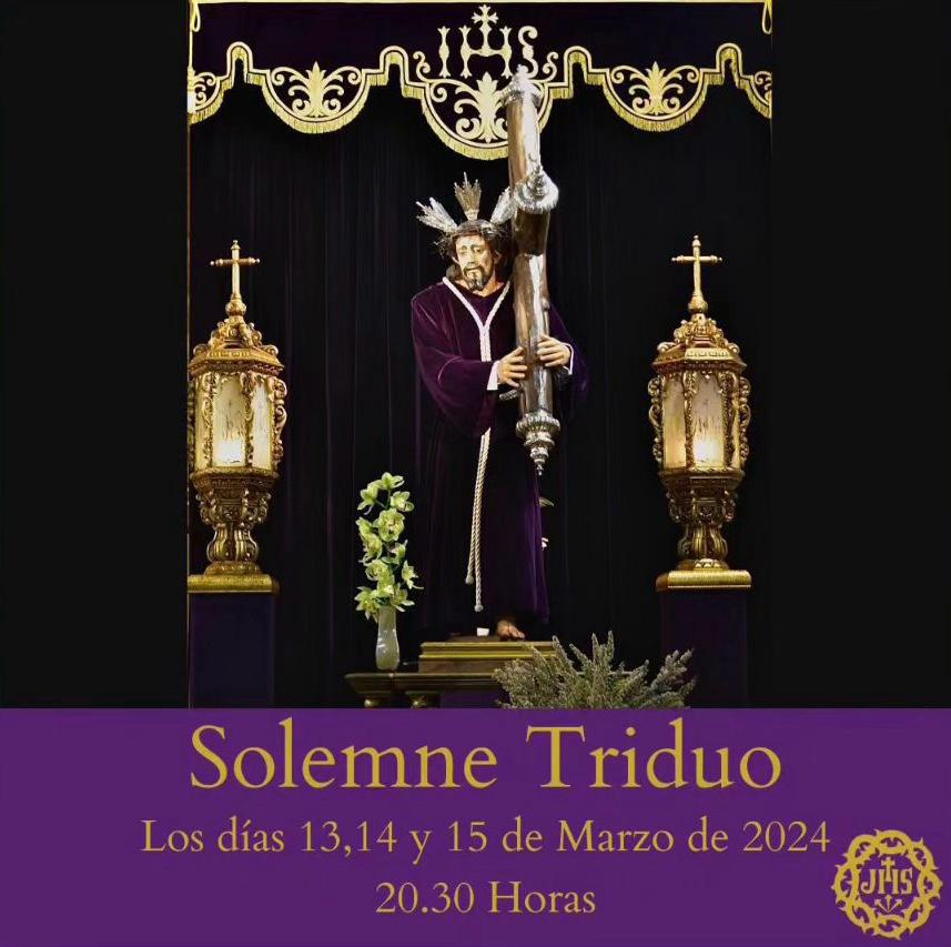 Hoy se inicia el Triduo a Jesús Nazareno en la Hdad <a href="/JHSNazarenoPozo/">Nazareno Pozoblanco</a> <a href="/denegos/">Silencio Pozoblanco</a> <a href="/LosDoloresPZB/">Servitas Pozoblanco</a> <a href="/CaridadPozoblan/">Caridad Pozoblanco</a> <a href="/CoframarguraPZB/">Perdón y Amargura</a> <a href="/Cof_Sayones/">Cofradía Sayones </a> <a href="/hdadsoledadpozo/">Hdad Soledad Pozobla</a> <a href="/resucitadoyvdl/">Resucitado y VDL</a> <a href="/CofradiasAND/">ℂ𝕠𝕗𝕣𝕒𝕕𝕚𝕒𝕤 𝔻𝕖 𝔸𝕟𝕕𝕒𝕝𝕦𝕔í𝕒</a> <a href="/CordobaMartir/">Mártir de Córdoba</a> <a href="/elllamadorcsr/">elllamadorcsr</a> <a href="/Gentedepaz/">Gente de Paz</a> <a href="/turismopozoblan/">Turismo Pozoblanco</a> jesusnazarenopozoblanco.org/primer-dia-de-…