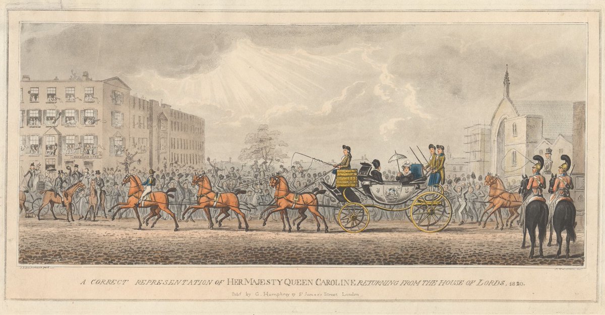 It was a great pleasure to speak to a very appreciative audience at a meeting of the Oxted & District History Society in Surrey yesterday. I presented a talk on the Queen Caroline Affair of 1820-1821 and the religious crisis that it brought about, based on my historical research.