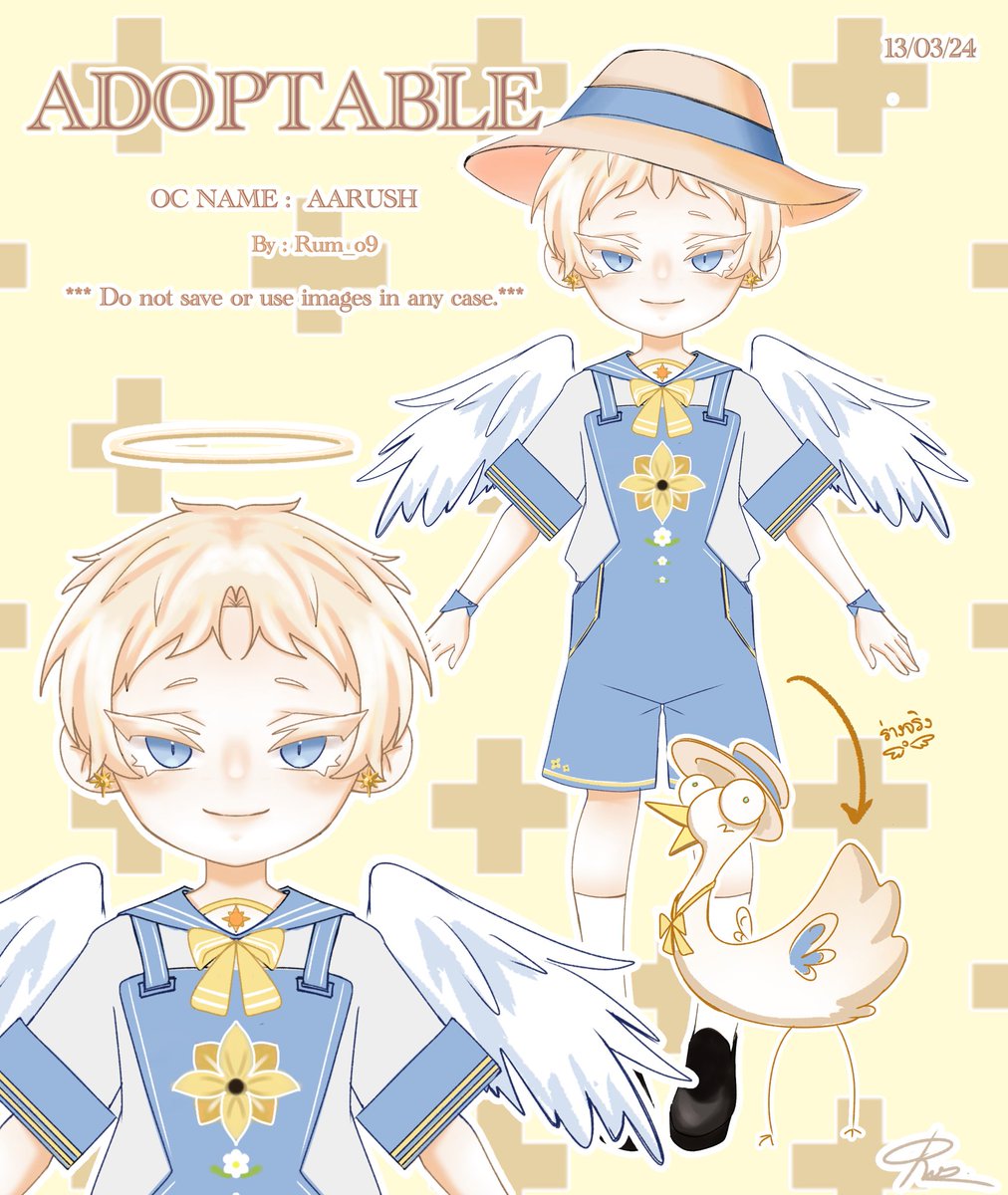 rum_o9's tweet photo. ช่วงนี้มีเด็กเข้ามาในบ้านผมเยอะมาก!!😞🤌✨💐

#adoptable  #Oc  #painting https://t.co/63h3A62V1o