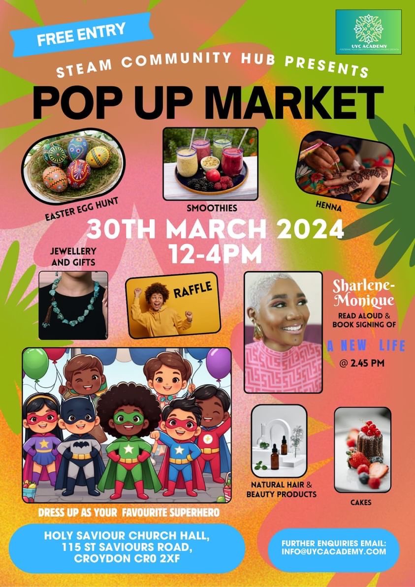 I am looking forward to this. All the details are on the flyer 🎉❤️

Honoured to be spending time with you all. 

Out now - sharlenemonique.com/sharlenesbooks