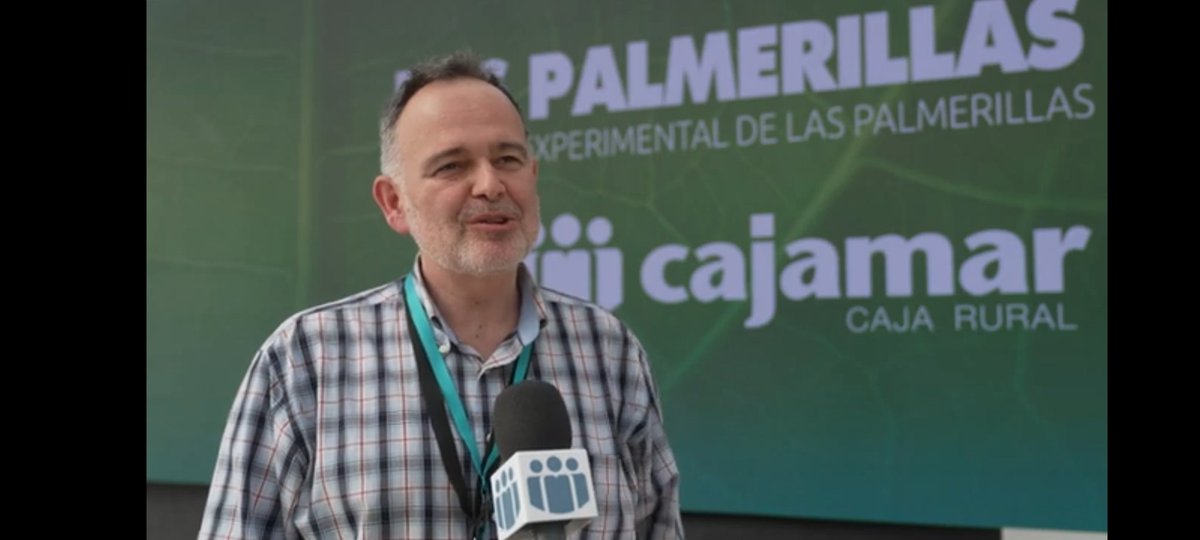 En la visita de periodistas agrarios internacionales de @IFAJ al sur de España, visitamos 'Las Palmerillas', centro de @Cajamar. Allí me preguntaron cuál era el principal reto al que se enfrentaba la agricultura por el cambio climático. Me salía uno🤣🫣 youtu.be/GNcRzVMWWgE