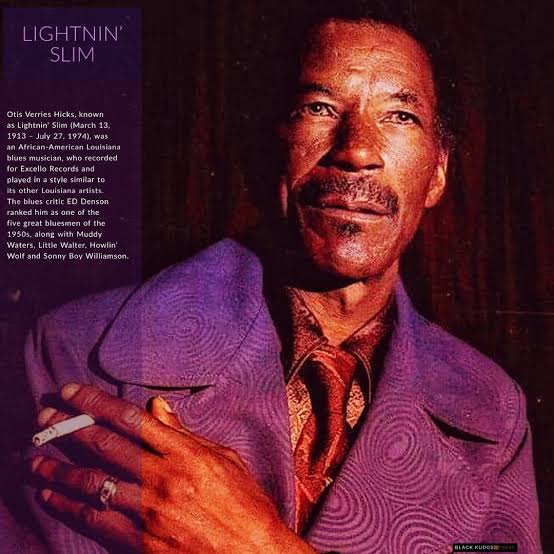 peterparcek's tweet photo. Happy B'Day March 13 to Lightnin' Slim swamp blues legend (March 13, 1913-July 27, 1974)!
Slim's "Rooster Blues" is a classic!
Rooster Blues
https://t.co/KfYN9rb8nn
Hoo Doo Blues
https://t.co/FZbhbjotSF
#excellorecords #slimharpo #lightninhopkins #bluesmusic #guitar #singer https://t.co/PonyruwS8l