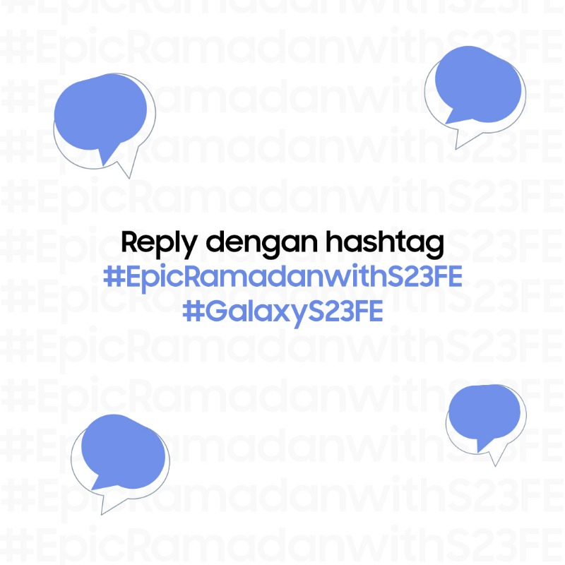samsungID's tweet photo. Jadi apa nih dream content #EpicRamadanwithS23FE kamu?😎✨💙

Pilih foto diatas &amp; ceritakan keseruanmu kalo kamu punya #GalaxyS23FE di bawah ini &amp; menangkan hadiahnya!

Ditunggu sampai 19 Maret 2024 ya, good luck!✨