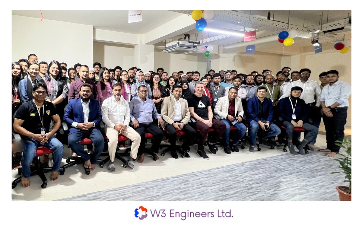 w3engineers's tweet image. We warmly welcomed our offshore partner, John, to W3 Headquarters last week. Throughout his stay, John seamlessly integrated into the team, sharing valuable insights, especially during his enlightening session on AI. 🚀
#Collaboration #AIInnovation #TeamSpirit