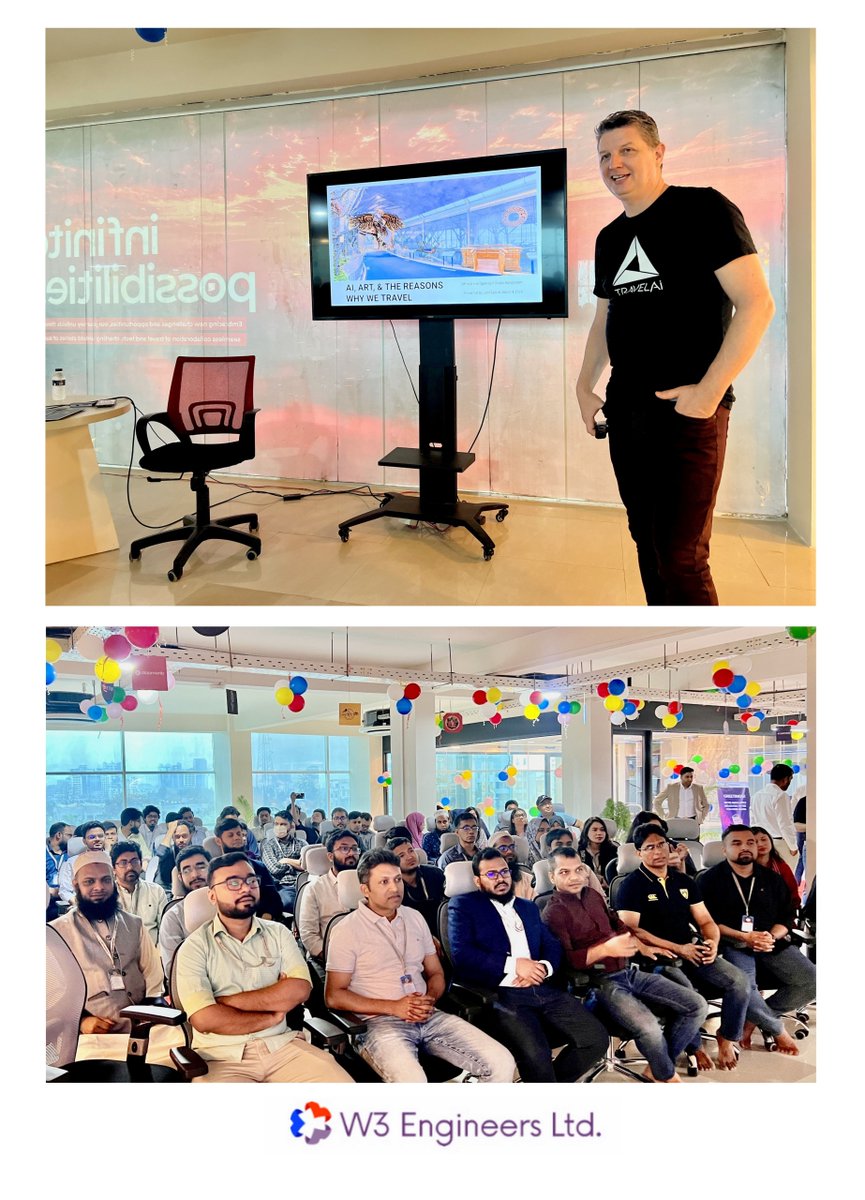 w3engineers's tweet image. We warmly welcomed our offshore partner, John, to W3 Headquarters last week. Throughout his stay, John seamlessly integrated into the team, sharing valuable insights, especially during his enlightening session on AI. 🚀
#Collaboration #AIInnovation #TeamSpirit