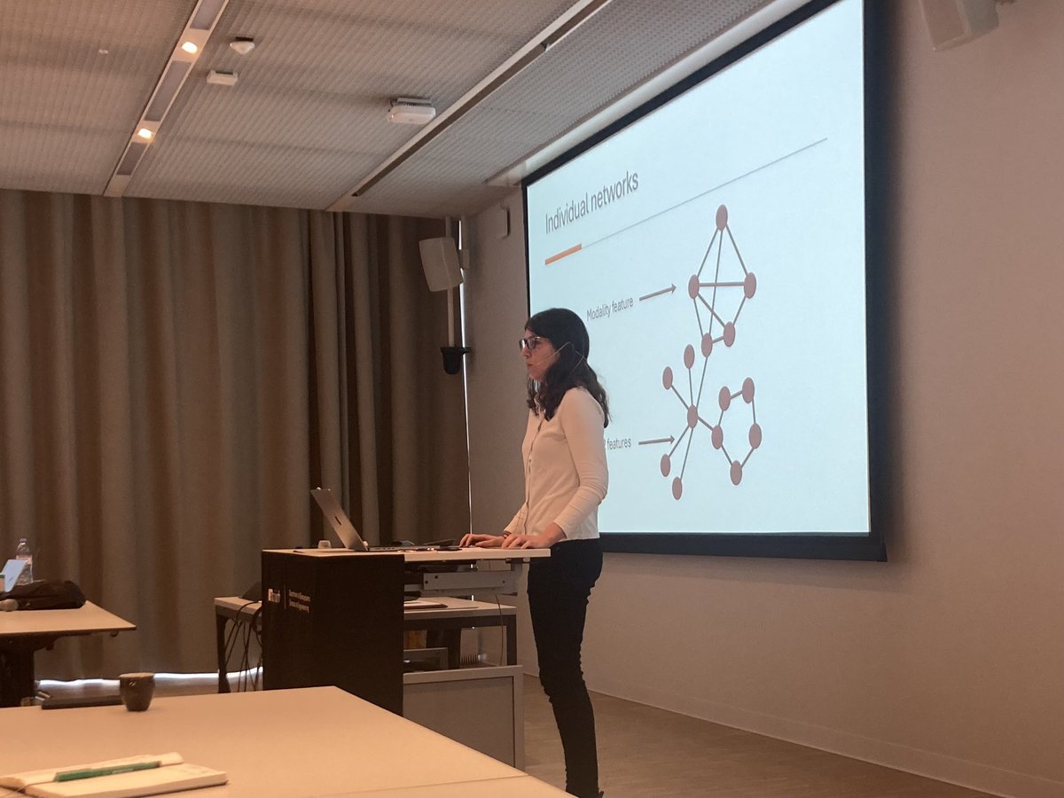 MLFPM ITN (@mlfpm_itn) on Twitter photo The Personalised Health Conference is already in full swing!
Now up is the first #MLFPM fellow Diane Duroux with her presentation on Network-based Machine Learning for Disease Subtyping.
<a href="/ETH_BSSE/">D-BSSE, ETH Zurich</a> The Personalised Health Conference is already in full swing!
Now up is the first #MLFPM fellow Diane Duroux with her presentation on Network-based Machine Learning for Disease Subtyping.
<a href="/ETH_BSSE/">D-BSSE, ETH Zurich</a>