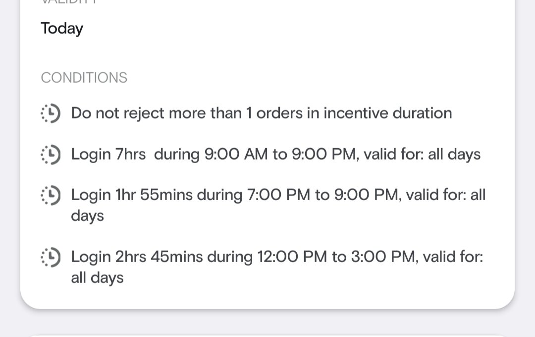 Hello @Swiggy @SwiggyCares Why are you adding shifts in our duty we are not at all interested to do swiggy we the riders from podno :1381356 did strike today and we turned off duties. If you won't remove that 2:45 minutes shift we will go to @letsblinkit @blinkitcares