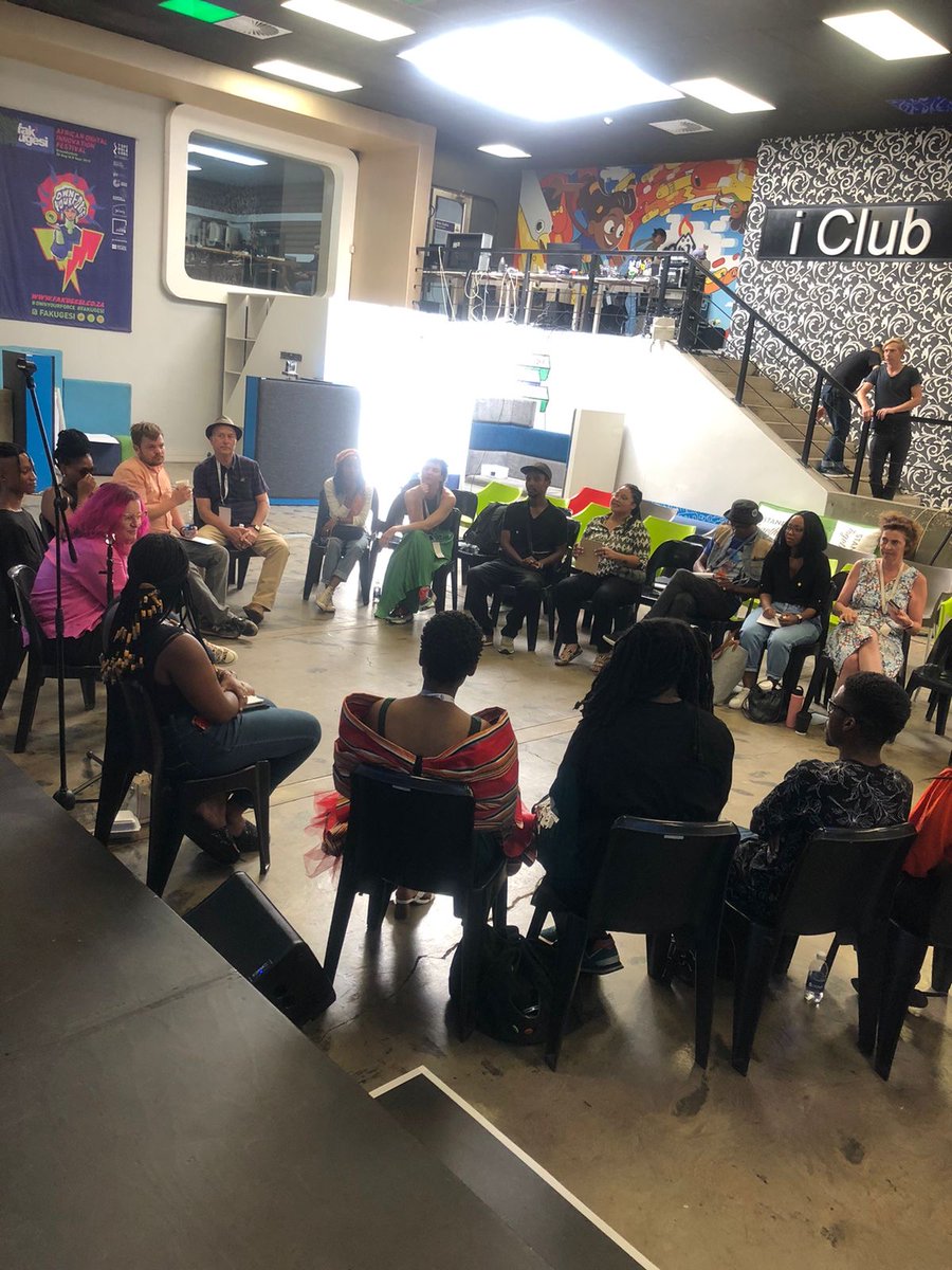 fakugesi's tweet photo. 🤖How AI impacts creative work and daily creative production workshop.
#CAFEAI #technology #tshimologong #SACO #CreativeSector https://t.co/9P8VwdZ3Io