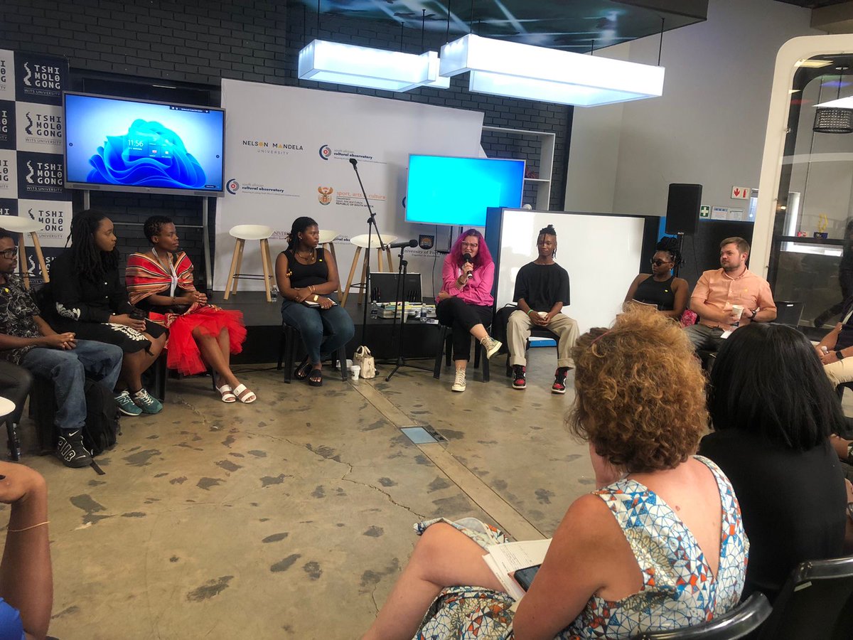 fakugesi's tweet photo. 🤖How AI impacts creative work and daily creative production workshop.
#CAFEAI #technology #tshimologong #SACO #CreativeSector https://t.co/9P8VwdZ3Io