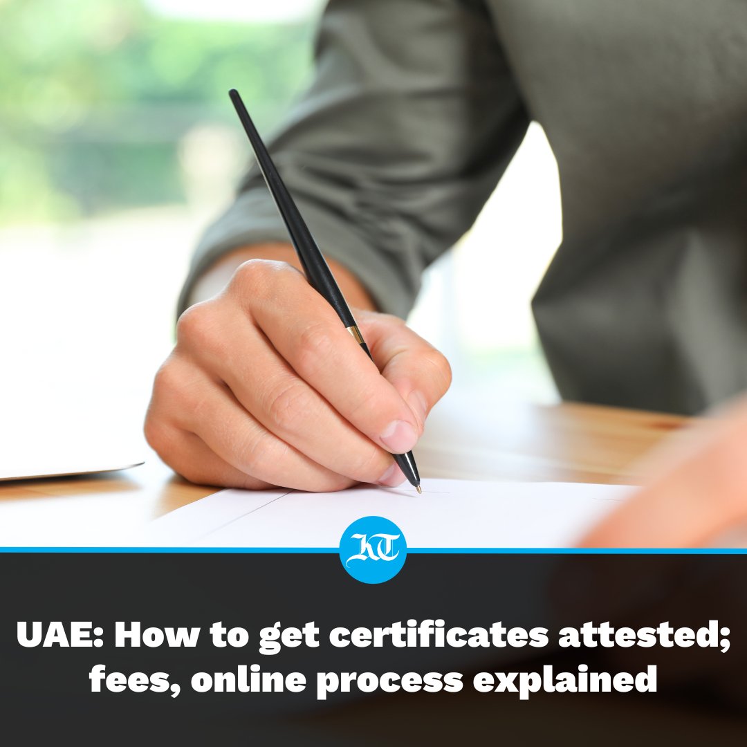 khaleejtimes's tweet photo. Whether you just landed a #job or welcomed a baby in the #UAE, chances are you will be required to submit a document that should have been #attested by the Ministry of Foreign Affairs (@mofauae).
Certificates issued within and outside the UAE will need to have a Mofa stamp to be considered valid. Among the documents that usually require attestation are diplomas and transcript of records, birth certificates, marriage certificates, medical reports, and employment contracts.
Read more: https://t.co/jjy5IjVo87