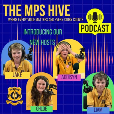 Mudgee Public School (@mudgeeps) on Twitter photo 🎙️ Our latest student podcast has just landed! Step into the world of MPS with our brand new hosts as they share memories, updates, and all the buzz happening this term. podcasters.spotify.com/pod/show/mudge…
#MPSHive #StudentPodcast #NewEpisodeAlert <a href="/JohnCarters/">john carters</a> <a href="/NSWEducation/">NSW Dept of Education</a> 🎙️ Our latest student podcast has just landed! Step into the world of MPS with our brand new hosts as they share memories, updates, and all the buzz happening this term. podcasters.spotify.com/pod/show/mudge…
#MPSHive #StudentPodcast #NewEpisodeAlert <a href="/JohnCarters/">john carters</a> <a href="/NSWEducation/">NSW Dept of Education</a>