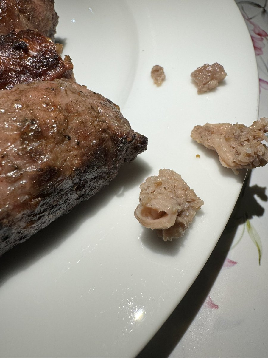 beverleybernic's tweet photo. @WOOLWORTHS_SA this far exceeds disgusting! Explain  how you could possibly find the contents of your boerewors acceptable in any way, shape or form. Increasingly more of your products are being filled with ‘ingredients’ unfit for human consumption.This blood vessel is NOT listed https://t.co/El7dUSRwzs