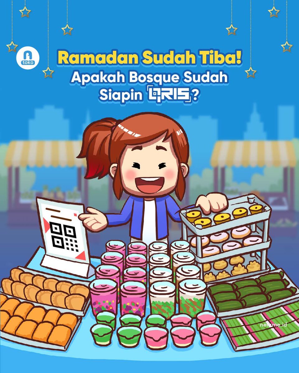 Teruntuk Mamang es buah dan gorengan yang belom pake QRIS, plisssss pasang QRIS sekarang juga, Mang! 😭🙏

Janji bikin via Toko Netzme gampang dan GRATIS, Mang! ✌️🥲

#nontunaipakainetzme #pastiadasolusi