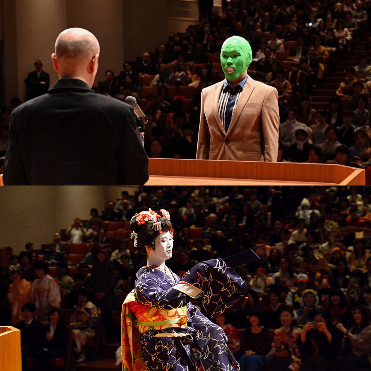 yeskiri's tweet photo. 京大の卒業式ぶっ飛んでて草 https://t.co/EneCmDSrOk