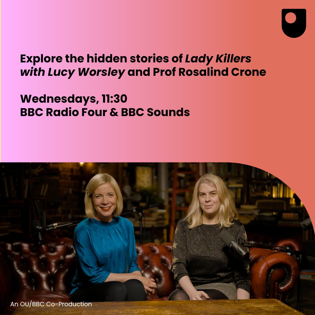 Today at 11:30 @BBCRadio4 in the last of the current series of #Ladykillers @Lucy_Worsley @RosalindCrone & author @helenlewis discuss the series' most difficult women and why airbrushing feminist history can be problematic Go further behind the scenes 👇 ow.ly/xjG750QrECe