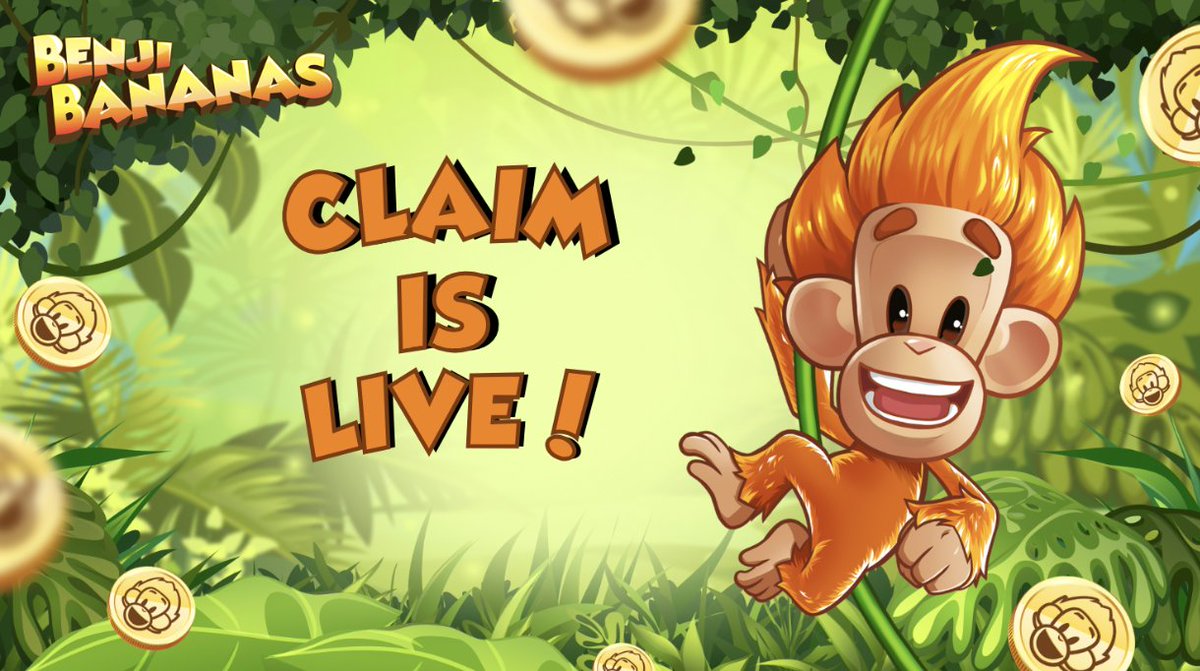 Gm gm!  

Thank you for your patience!!🍌   

Claim is officially live - Head to our website!