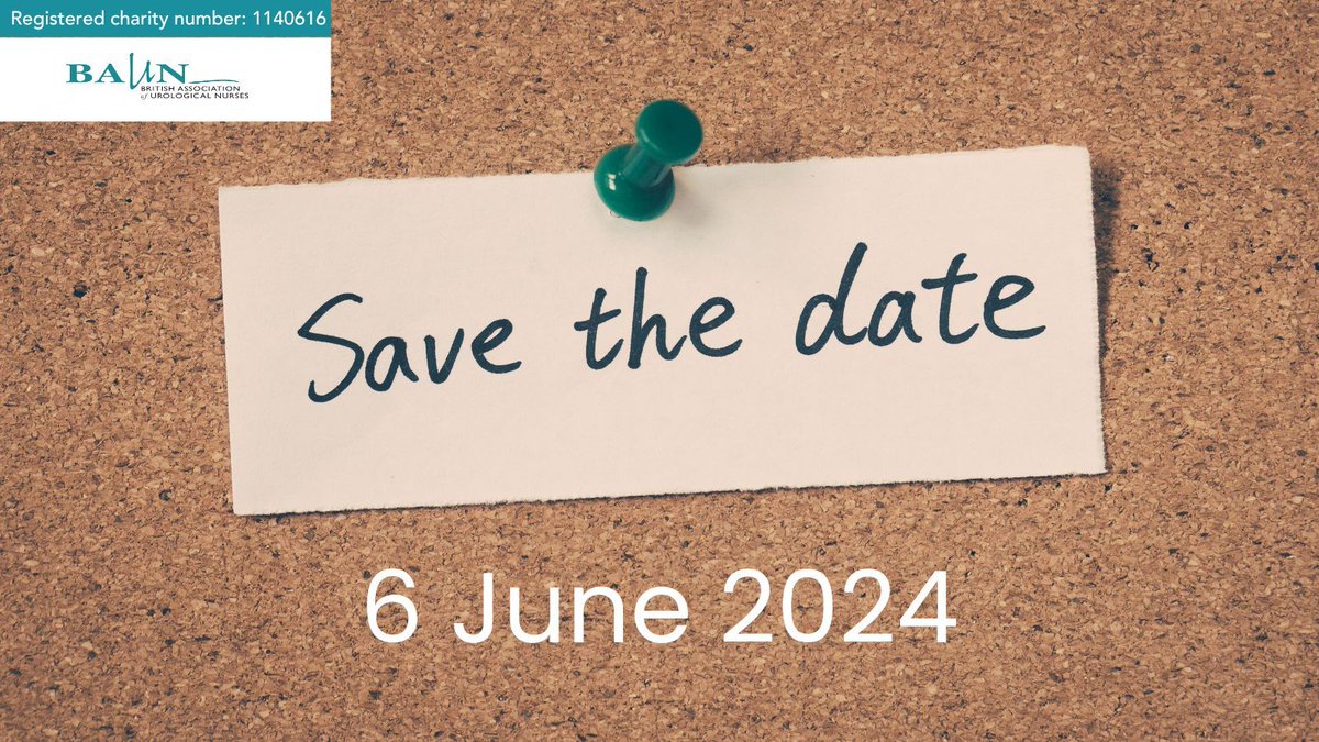 Save the date – 6 June 2024📅 Something exciting is coming soon, make sure to save the date and keep checking our social media for updates. #Urology #BAUN #UrologyProfessionals #Urologist