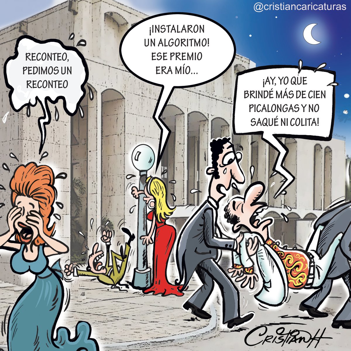 Reconteo, pedimos un reconteo...

Mi caricatura del miércoles 13 de marzo en el periódico @ElDia_do
.
.
.
.
.
#PremiosSoberano #pataleo #otravez #cristiancaricaturas #reconteo