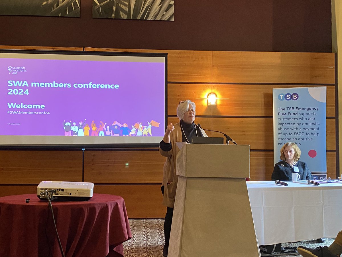 We’re so pleased to join the #SWAMembersconf24 as guests of their sponsor, @TSB to learn from their incredible network, and share our work in tackling #EconomicAbuse and the economic impact of gender-based violence. Feeling inspired already and we’ve only just kicked off! 💜