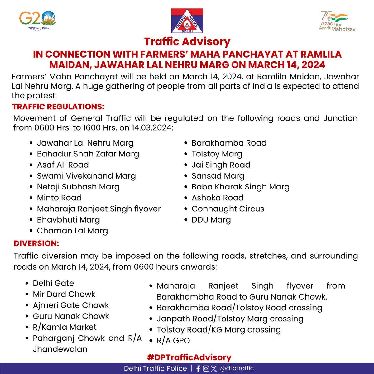 Delhi Traffic Police tweet media