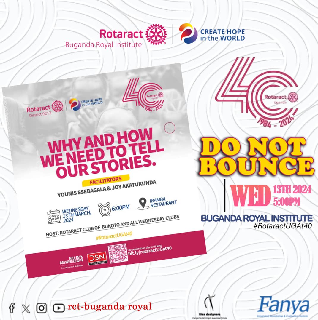 buganda_royal's tweet image. Let's Celebrate together y'all. 🥳🥳🥳
40 looks good on @RotaractD9213 😊
#Trekkers