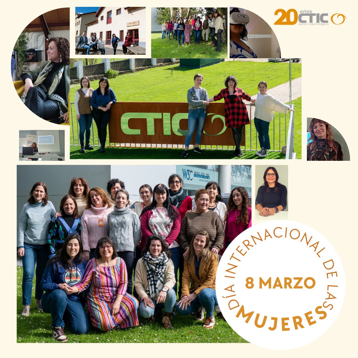 Honoring the powerful women of FORTESIE &amp; CTIC Technology Centre!

🗣️In a male-dominated ICT sector, our multidisciplinary female team excels in tech, project management, &amp; communication, vital for FORTESIE's success!

Thank you!  👩‍💼 🧡 
#InternationalWomensDay