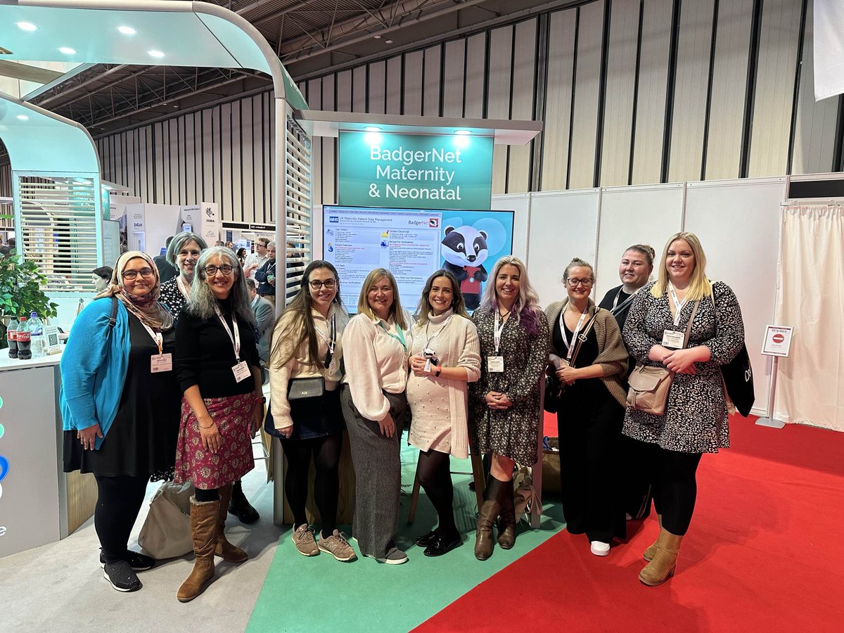 A huge thank you to all the digital midwives who came down to our #Rewired24 stand yesterday! 🦡 It was lovely seeing you all! 💚