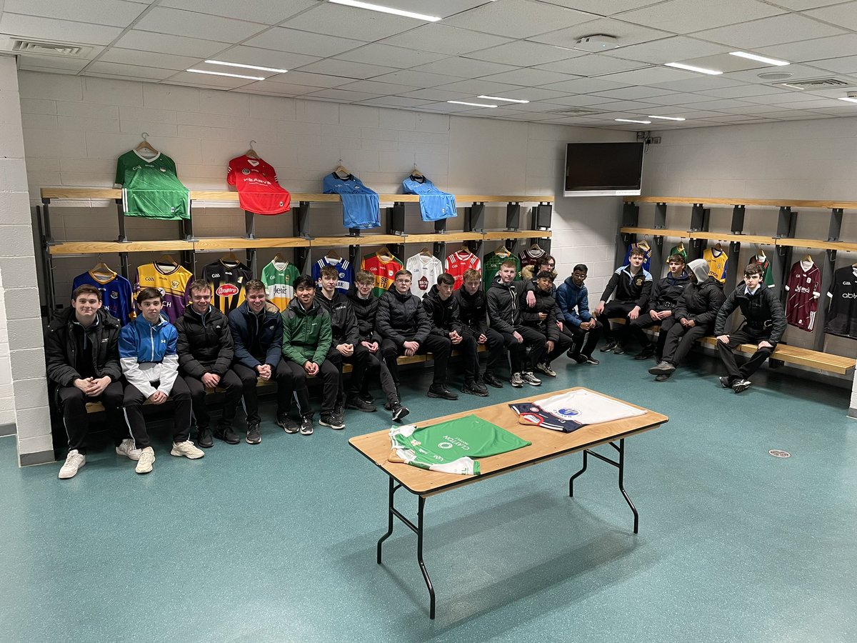 Our TYs had a great time visiting <a href="/CrokePark/">Croke Park</a> the last two weeks 🏐🏐