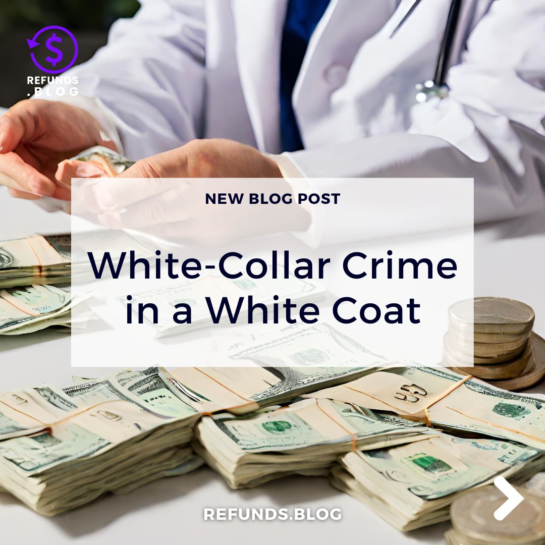 RefundBlog's tweet image. A doctor has been found guilty of refund fraud--- $300,000 worth of refund fraud over the course of three years. 

Check it out at hubs.la/Q02pjyqS0! 

#refundfraud #fraud #refund #refunds #refundsblog #whitecollar #crime #amazon