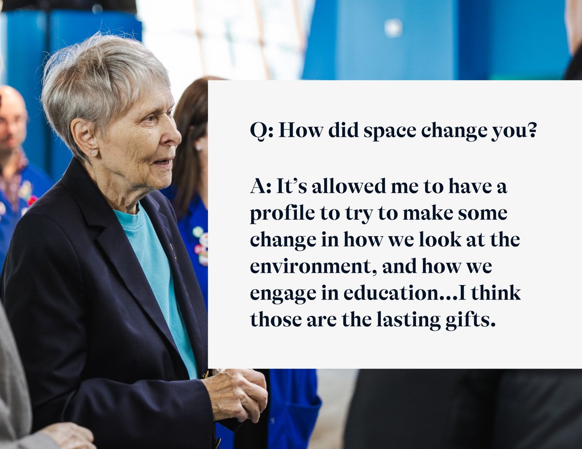 Dr. Roberta Bondar’s time in space has shaped her work as an environmentalist and an educator. For her, the profile she was given as an astronaut is the “lasting gift” that allows her to bring attention to environmental issues.