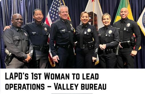 Meet Ruby Flores, LAPD's newest deputy police chief - #LAPD’s 1st woman to lead Operations Valley Bureau. #LAPD #BreakingBarriers #WomenInLeadership @DevineNews Watch the story: youtube.com/watch?v=kMK2An…
