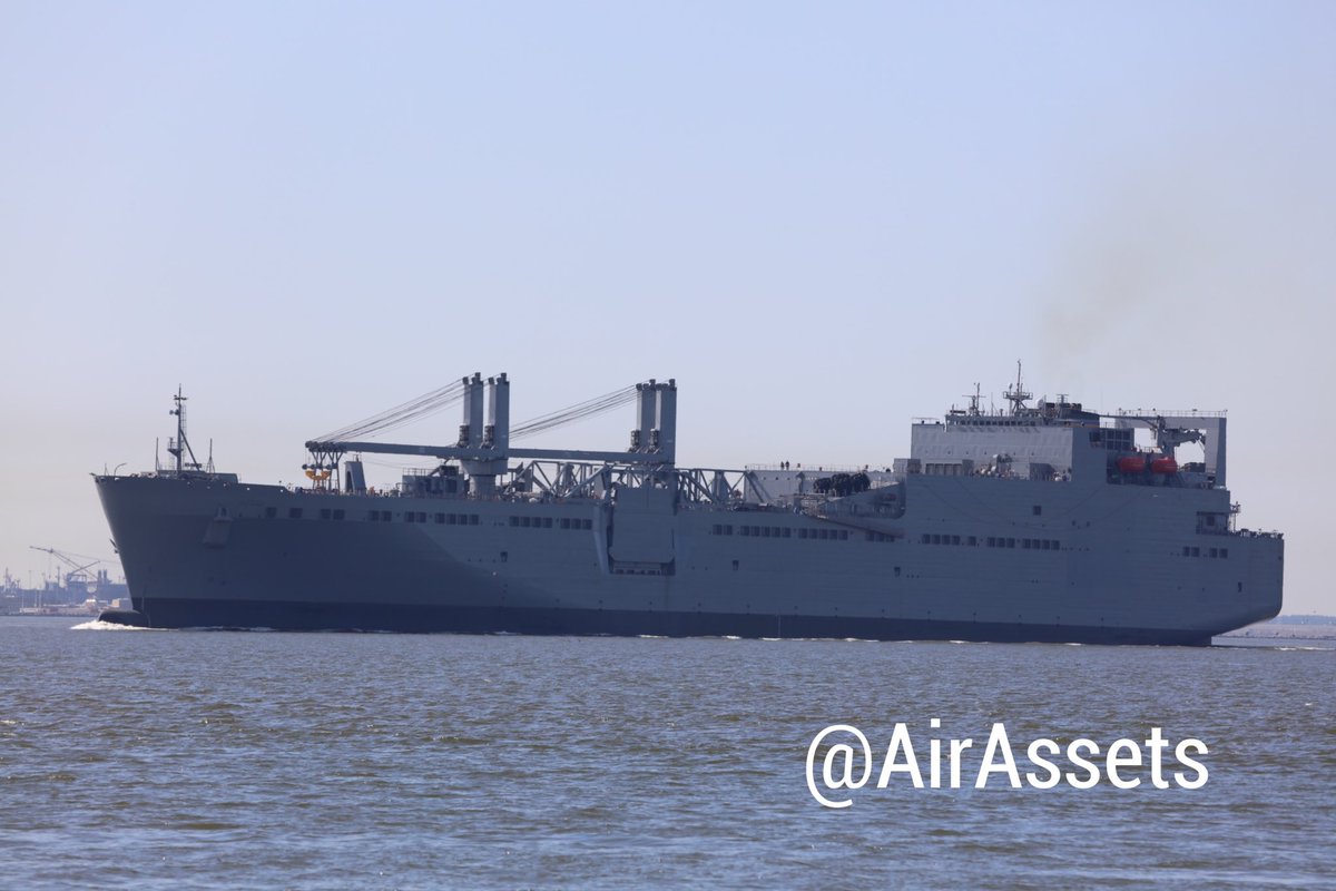 11:00 Hrs Eastern the USS Iwo Jima announced her intentions to depart. Wonder if she was a contingency for the USS Wasp who limped in with a broken prop shaft. The USNS Red Cloud just departed outbound for sea. Maybe she will operate with the group enroute to Gaza. @USNINews