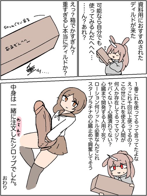 日記です、はじめてかいた
届いた荷物の中身勘違いしてた話 