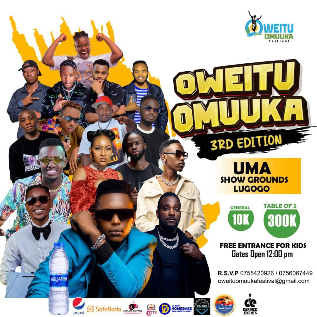 agk_ariho's tweet photo. Choose your Sunday plot wisely. Itwe nitugyenda OweituOmuukafest. 
Just three days🥳
#OweituOmuuka24 https://t.co/WgM8XXN4GL