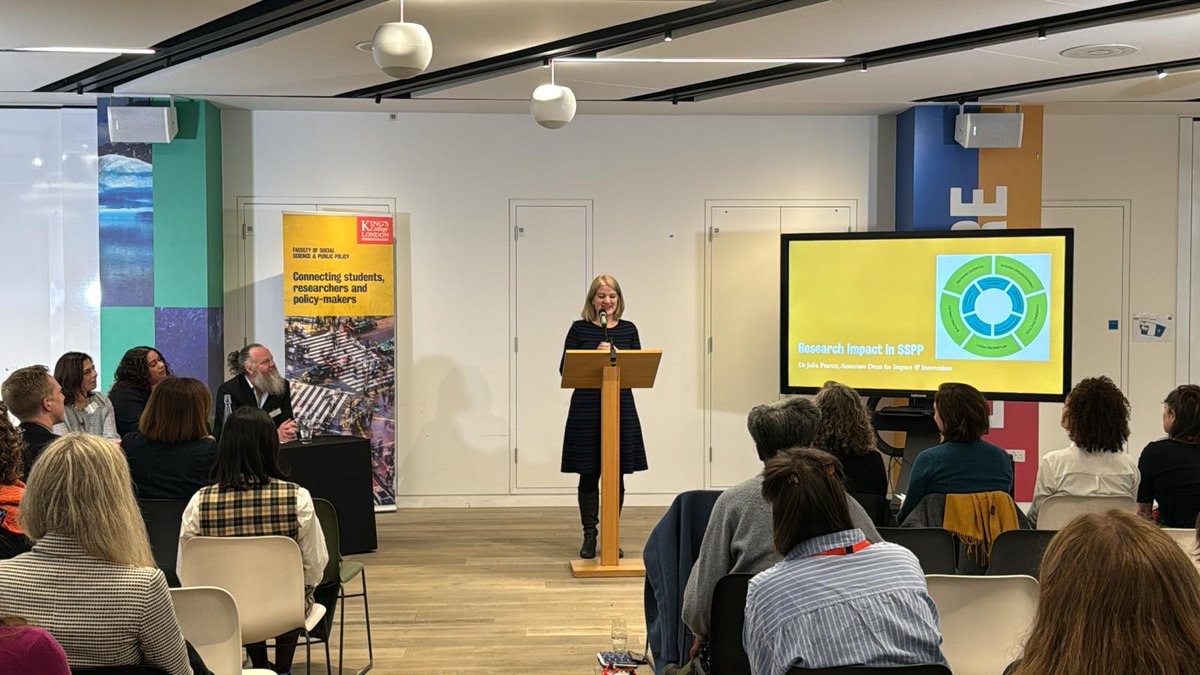 King's Social Science & Public Policy (@kingssspp) on Twitter photo Our Vice Dean Research @jelkeboesten welcomes attendees to today’s awards & our Assoc Dean for Impact & Innovation <a href="/drjuliapearce/">Julia Pearce</a> says the event represents the faculty's strategy to ensure our work has impact - support researchers, share knowledge & promote best practice. Our Vice Dean Research @jelkeboesten welcomes attendees to today’s awards & our Assoc Dean for Impact & Innovation <a href="/drjuliapearce/">Julia Pearce</a> says the event represents the faculty's strategy to ensure our work has impact - support researchers, share knowledge & promote best practice.