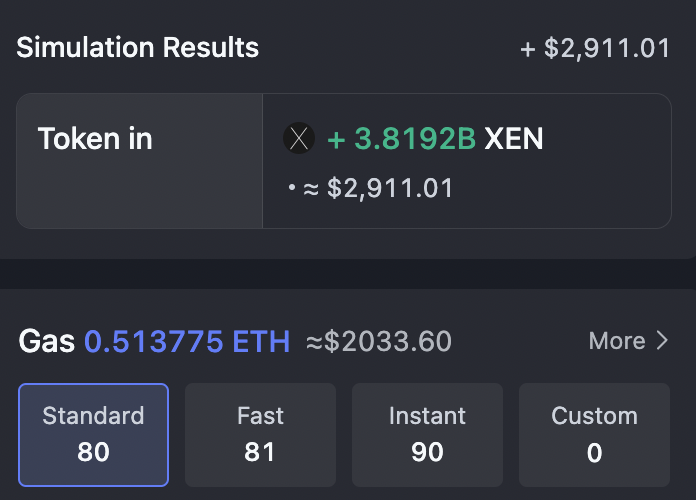mrJackLevin's tweet photo. 400 day+ Xenturion #XEN (High Gas claim) https://t.co/XpTEO9zGp6