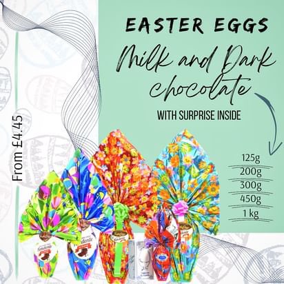 EGG-CITING deals this Easter at Arte Bianca!! Our Easter bunny finally brought us the lovely chocolate Easter eggs, which are now available in store in different sizes and flavours! 🐰 🍫 🐣 

Pop in for more! 

#easter #eggs #chocolate #bunny #pasqua #cioccolato #uovadipasqua