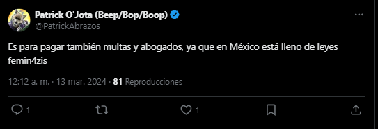 oOoConservas's tweet photo. "Leyes feminazis" Ay wey, todo lo que dicen para no admitir que un vato iba encima de su moto en medía marcha y en calles cerradas. Patrick, admítelo, la cantidad que pide no lo vale. https://t.co/F88hXiBKcp