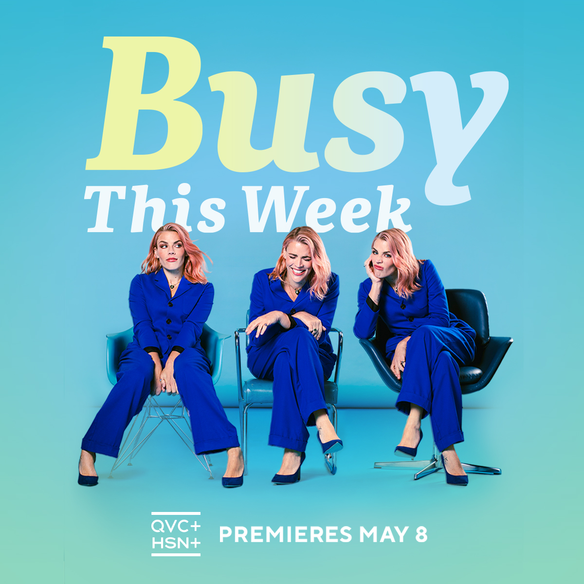 Coming May 8th to QVC+, it's 'Busy This Week' starring @BusyPhilipps! Join Busy each week for celebrity guest interviews, laugh-out-loud moments, and her favorite curated shopping finds! Learn more, here! > qvc.co/busythisweektw