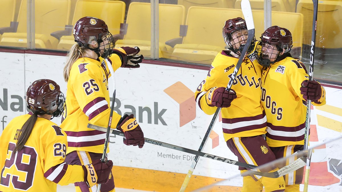 UMD Athletics (@umdbulldogs) on Twitter photo No. 8 <a href="/UMDWHockey/">UMD Women's Hockey</a> will Face No. 9 Connecticut in Columbus in NCAA First Round Action Thursday
Preview: umdbulldogs.com/news/2024/3/13… No. 8 <a href="/UMDWHockey/">UMD Women's Hockey</a> will Face No. 9 Connecticut in Columbus in NCAA First Round Action Thursday
Preview: umdbulldogs.com/news/2024/3/13…