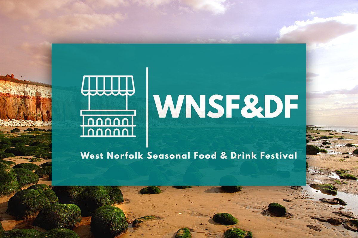 When visiting this Sunday's 'West Norfolk Food & Drink Festival' why not take a brief refreshing break from the superb food & drink for a brief stroll to the seafront, turn right and discover amazing beaches - and the famous striped Hunstanton Cliffs too! rb.gy/zffdro