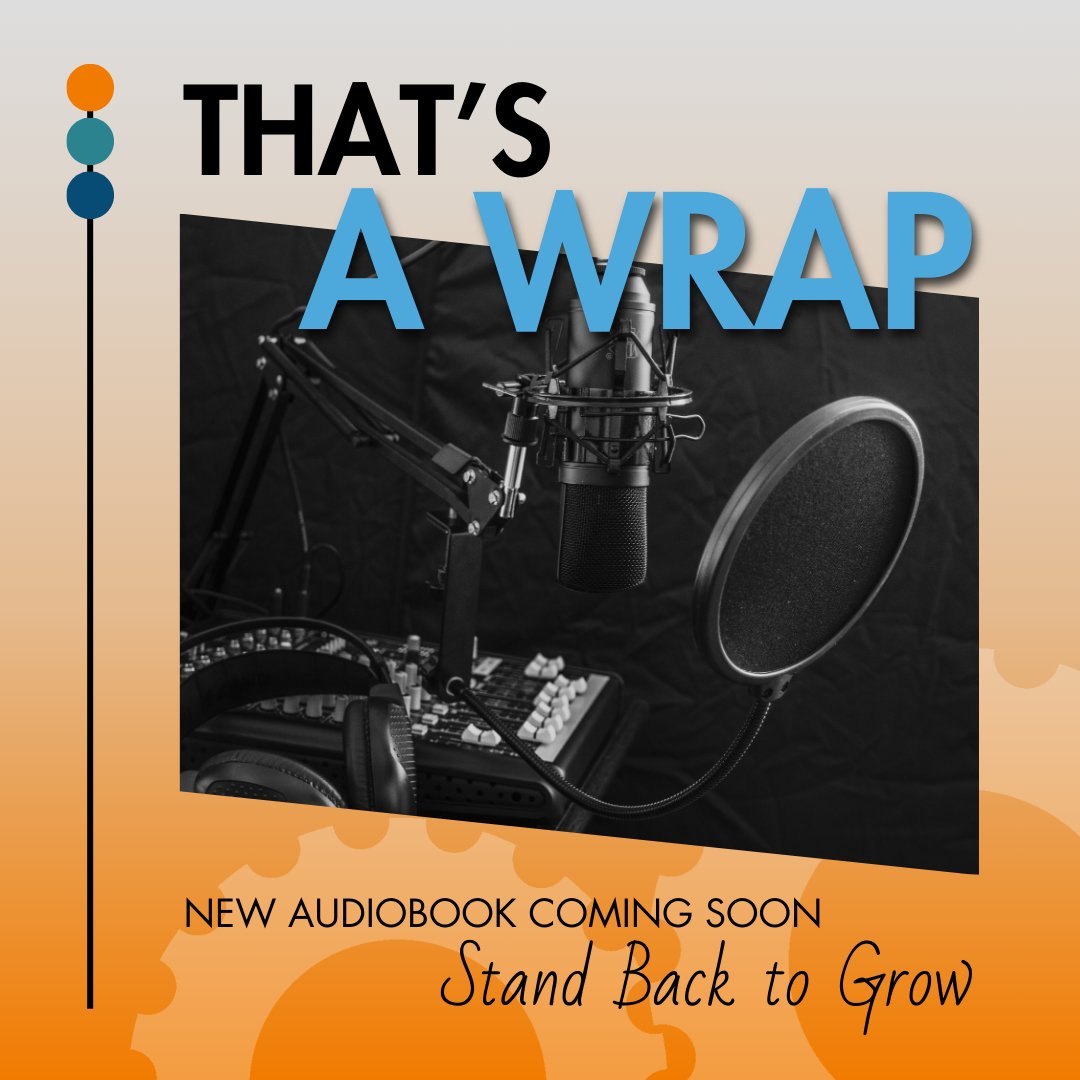 audiofactoryuk's tweet photo. 🎧 We recently finished the #audiobook production of ‘Stand Back to Grow’ a fictional business novel, by Michael Krajewski &amp; Jeff Cox, providing actionable business insights for those struggling with #WorkLifeBalance.

Fantastic #narration as always from @sawardfish 🎙️ https://t.co/L5HOExjzjy