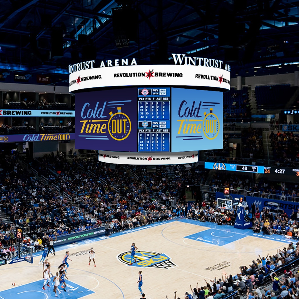 RevBrewChicago's tweet photo. The @chicagosky and Revolution are joining forces, with the brewery becoming the team’s official craft beer:

✶ A new Hero Deck

✶ Hero scoreboard races

✶ :30 and :60 “Cold Time Outs”

Season ticket holders are invited to a private draft party at Revolution. More to come! https://t.co/7Ioz5yatQD