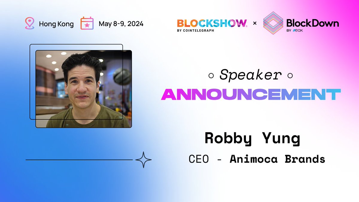 BlockShow by Cointelegraph ๐ (@blockshowcom) on Twitter photo ๐Meet Robby Yung <a href="/viewfromhk/">Robby Yung โฆฟโฆฟโฆฟ</a> <a href="/animocabrands/">Animoca Brands</a>
Making waves in the industry with products like <a href="/REVV_Token/">REVV</a> and SAND <a href="/TheSandboxGame/">The Sandbox</a> and partnerships with industry giants like <a href="/AxieInfinity/">Axie Infinity</a>, <a href="/opensea/">OpenSea</a> , <a href="/dapperlabs/">Dapper Labs</a> , and <a href="/AlienWorlds/">Alien Worlds Official</a> ! ๐ ๐Meet Robby Yung <a href="/viewfromhk/">Robby Yung โฆฟโฆฟโฆฟ</a> <a href="/animocabrands/">Animoca Brands</a>
Making waves in the industry with products like <a href="/REVV_Token/">REVV</a> and SAND <a href="/TheSandboxGame/">The Sandbox</a> and partnerships with industry giants like <a href="/AxieInfinity/">Axie Infinity</a>, <a href="/opensea/">OpenSea</a> , <a href="/dapperlabs/">Dapper Labs</a> , and <a href="/AlienWorlds/">Alien Worlds Official</a> ! ๐