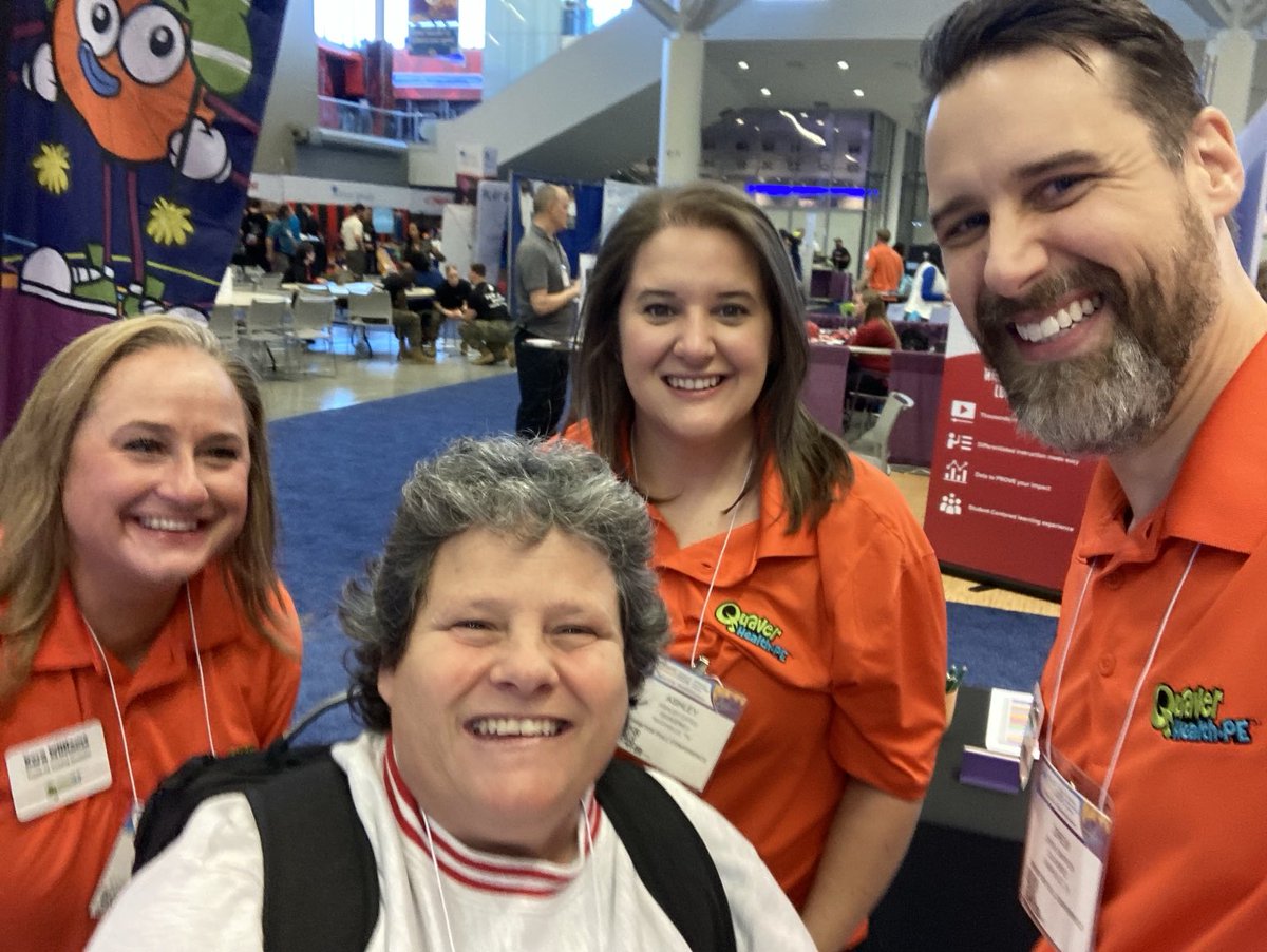 Great to see ⁦<a href="/Quaver_Ed/">QuaverEd</a>⁩ at #SHAPECleveland !!!