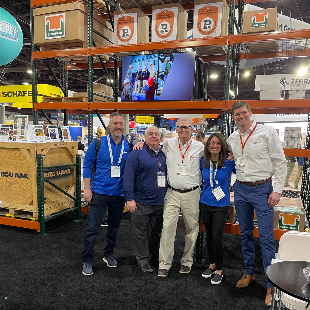 Making connections at #modex2024! <a href="/MHEDAOffice/">MHEDA Office</a> <a href="/SteelKing/">Steel King</a> <a href="/RidgURak/">Ridg-U-Rak</a> <a href="/SpaceGuard/">SpaceGuard Products</a>