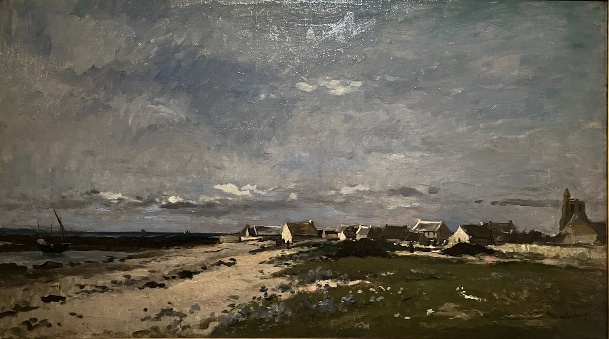Welcome back to Gallery Gems!

This week’s artwork is “French Coast Scene”, an oil painting by artist Charles-François Daubigny.

Our “French Barbizon” exhibit was recently taken down to make room for our Annual Student Exhibition! Keep an eye out for more gallery gems to come!