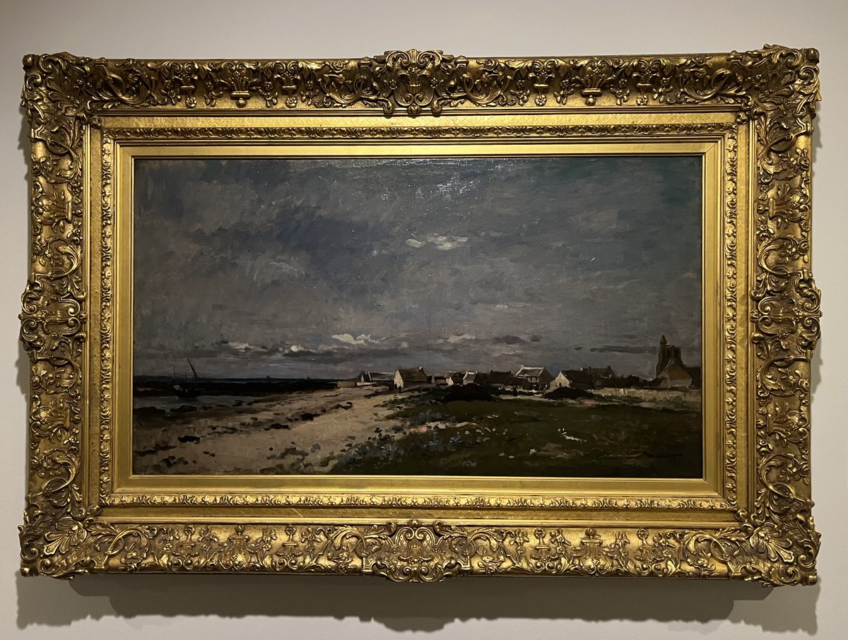 TweedMuseum's tweet photo. Welcome back to Gallery Gems!

This week’s artwork is “French Coast Scene”, an oil painting by artist Charles-François Daubigny.

Our “French Barbizon” exhibit was recently taken down to make room for our Annual Student Exhibition! Keep an eye out for more gallery gems to come! https://t.co/BtcfcnYszJ