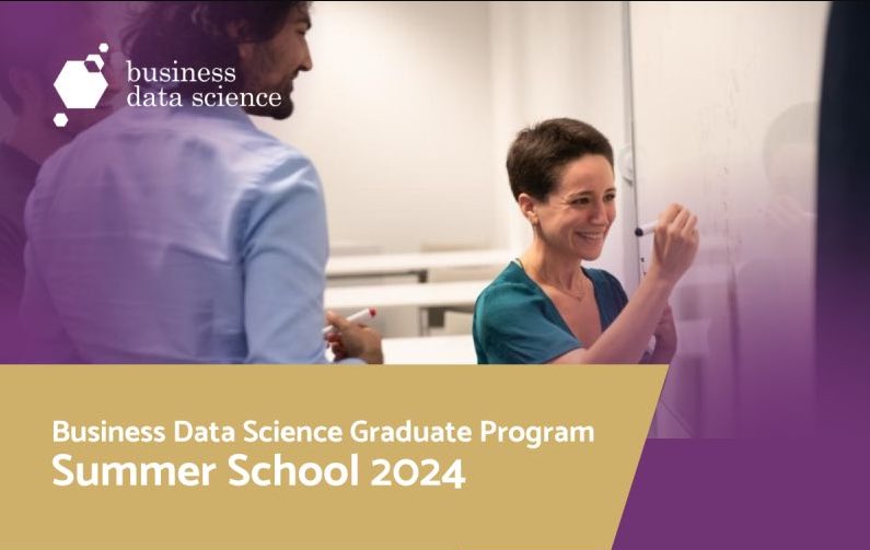 Business Data Science (@rm_bds) on Twitter photo ๐ฆ๐๐บ๐บ๐ฒ๐ฟ ๐ถ๐ ๐ท๐๐๐ ๐ฎ๐ฟ๐ผ๐๐ป๐ฑ ๐๐ต๐ฒ ๐ฐ๐ผ๐ฟ๐ป๐ฒ๐ฟย
Early applicants for our summer school: remember that ๐๐ฎ๐ฟ๐น๐ ๐๐ถ๐ฟ๐ฑ ๐๐ฒ๐ฒ ๐ฒ๐ป๐ฑ๐ ๐ผ๐ป ๐๐ฝ๐ฟ๐ถ๐น ๐ญ๐ฑ.
We offer rigorous courses on a research level.
๐๐
๐ฝ๐น๐ผ๐ฟ๐ฒ ๐บ๐ผ๐ฟ๐ฒ: businessdatascience.nl/summer-school/ ๐ฆ๐๐บ๐บ๐ฒ๐ฟ ๐ถ๐ ๐ท๐๐๐ ๐ฎ๐ฟ๐ผ๐๐ป๐ฑ ๐๐ต๐ฒ ๐ฐ๐ผ๐ฟ๐ป๐ฒ๐ฟย
Early applicants for our summer school: remember that ๐๐ฎ๐ฟ๐น๐ ๐๐ถ๐ฟ๐ฑ ๐๐ฒ๐ฒ ๐ฒ๐ป๐ฑ๐ ๐ผ๐ป ๐๐ฝ๐ฟ๐ถ๐น ๐ญ๐ฑ.
We offer rigorous courses on a research level.
๐๐
๐ฝ๐น๐ผ๐ฟ๐ฒ ๐บ๐ผ๐ฟ๐ฒ: businessdatascience.nl/summer-school/