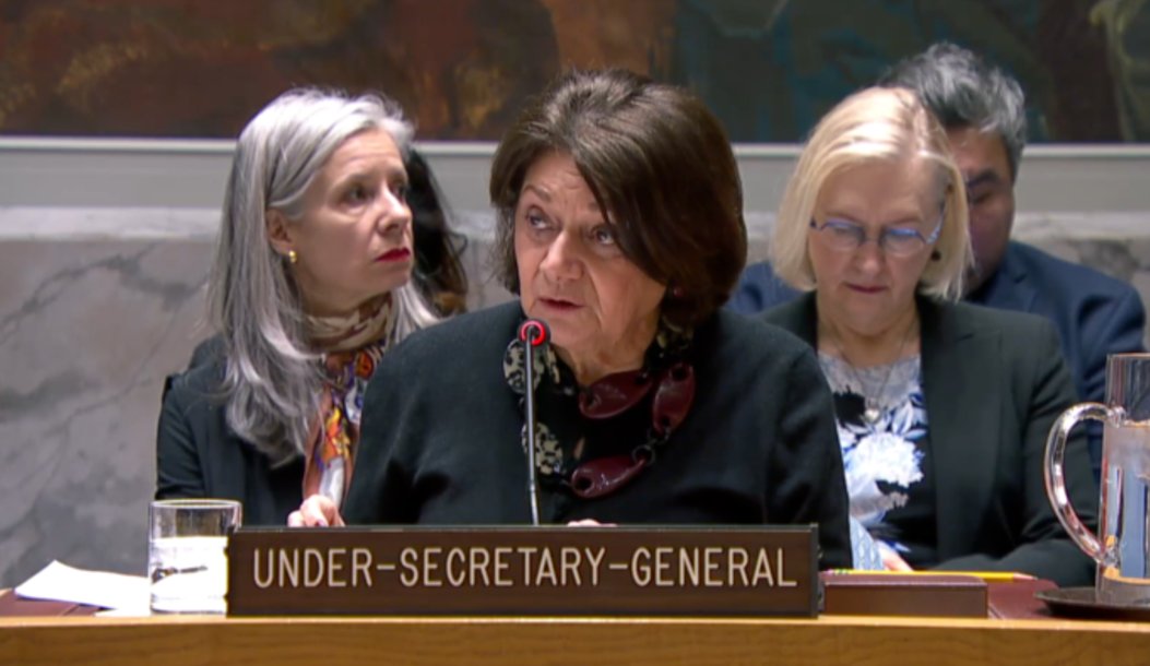 Briefing the Security Council, @DicarloRosemary called for increased conflict prevention at the international, regional and national levels. 'Prevention saves lives and safeguards development gains. It is cost effective,' she said. Her full remarks: dppa.un.org/en/mtg-sc-9574…